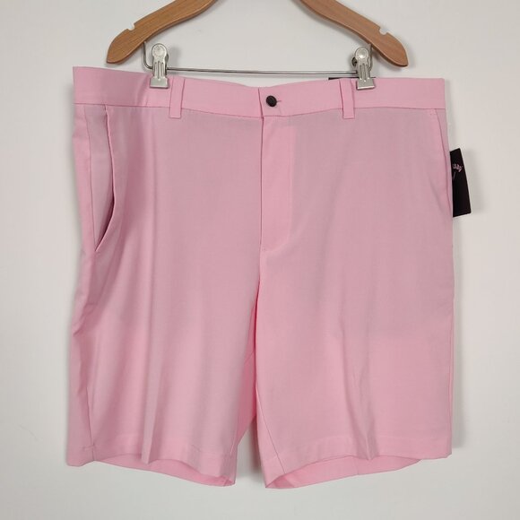 Callaway NEW Men's Golf Shorts Size 38 Candy Pink 681 Opti Dri UPF 50 Stretch - Picture 6 of 12